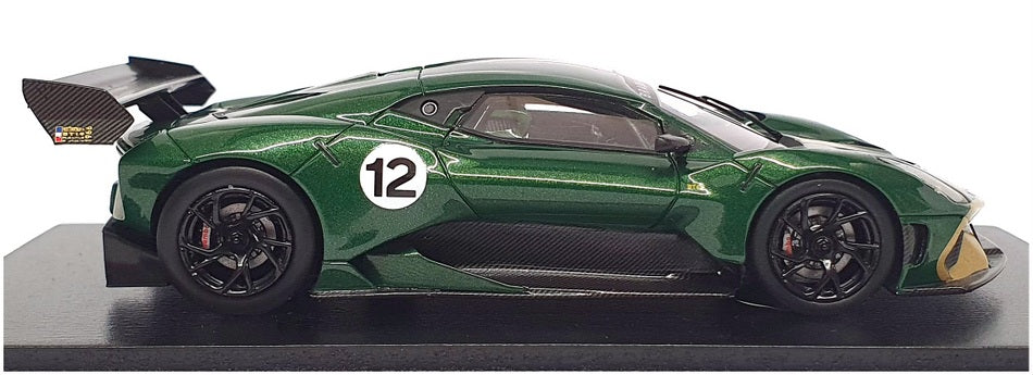 Spark 1/43 Scale S8109 - Brabham BT62 Presentation 2019 #12 - Met Green