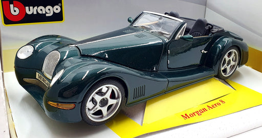 Burago 1/18 Scale 18-12050 - Morgan Aero 8 - Green