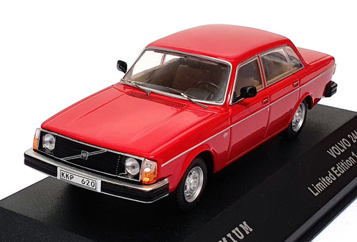 Triple9 1/43 Scale Diecast T9P10016 - 1978 Volvo 244 - Red