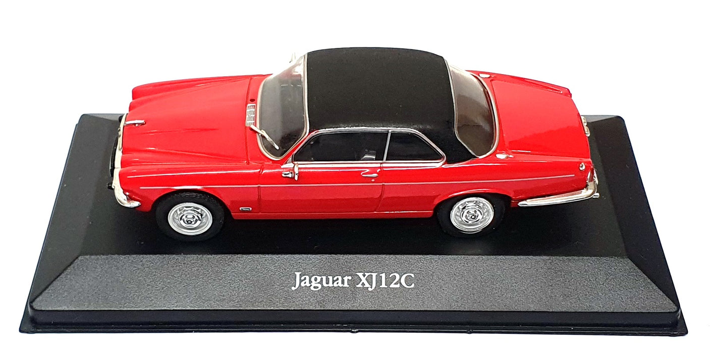 Atlas Editions 1/43 Scale Diecast 4 641 117 - Jaguar XJ12C - Red