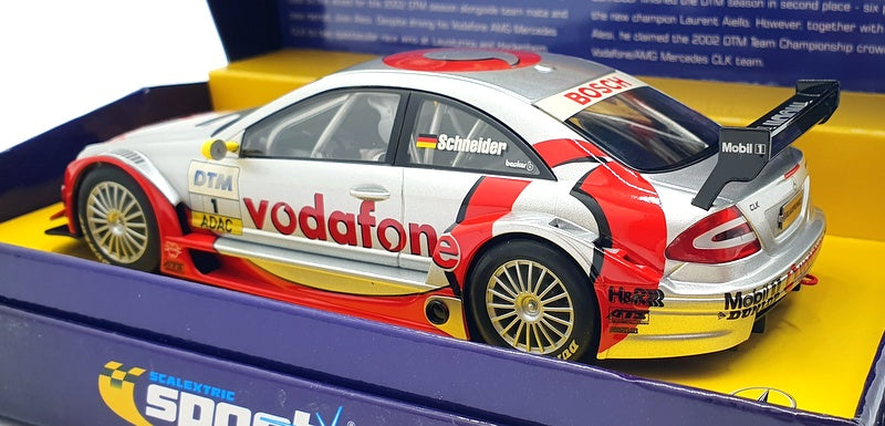 Scalextric 1/32 Scale Slot Car C2391A - AMG Mercedes CLK-DTM #1 - Silver