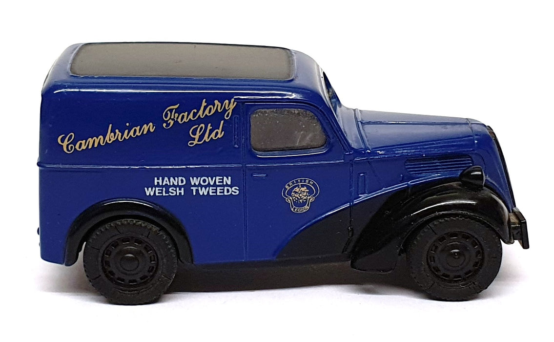 Corgi 1/43 Scale D980 - Ford Popular Van Cambrian Factory - Blue