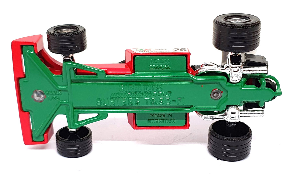 Corgi Toys 1/36 Scale Original 153 - (E) F1 Surtees T.S.9B Italian Finish - Red