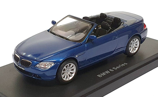 Kyosho 1/43 Scale Diecast 05116S - BMW 6 Series Convertible - Blue