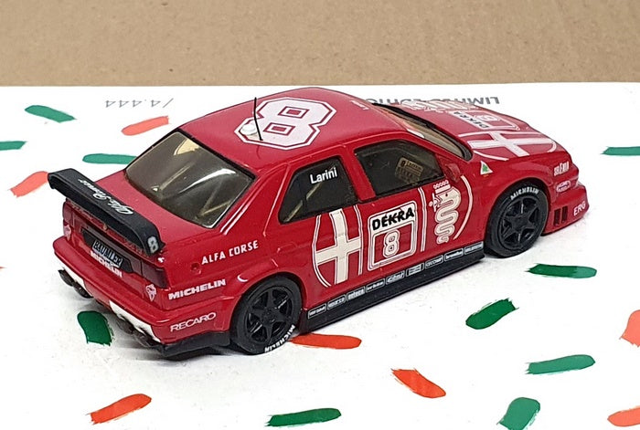 Minichamps 1/43 Scale 431 900007 - Alfa Romeo #8 DTM 1993 Larini + SIGNED PIC