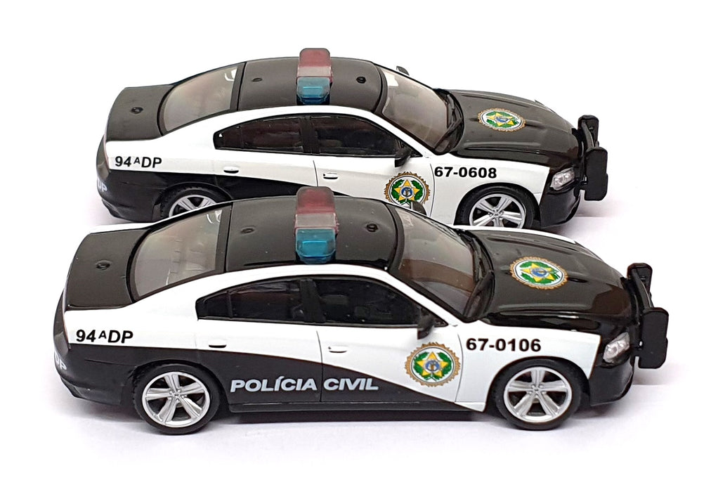 DeAgostini 1/43 Scale CMC501 - Fast & Furious 5 2 Police Cars From Heist Scene