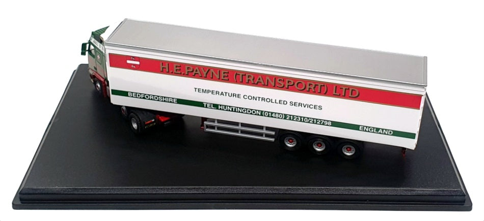 Oxford Diecast 1/76 Scale VOL01FR - Volvo FH Fridge Truck (H.E. Payne)