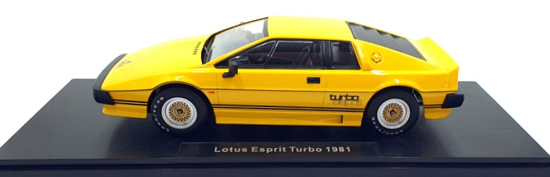 KK Scale 1/18 Scale KKDC181195 - 1981 Lotus Esprit Turbo - Yellow