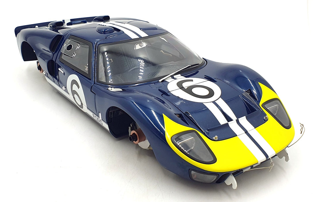 GMP 1/12 Scale G1201318 - 1966 Ford Gt40 MkII #6 Holman/Moody - Blue/Yellow