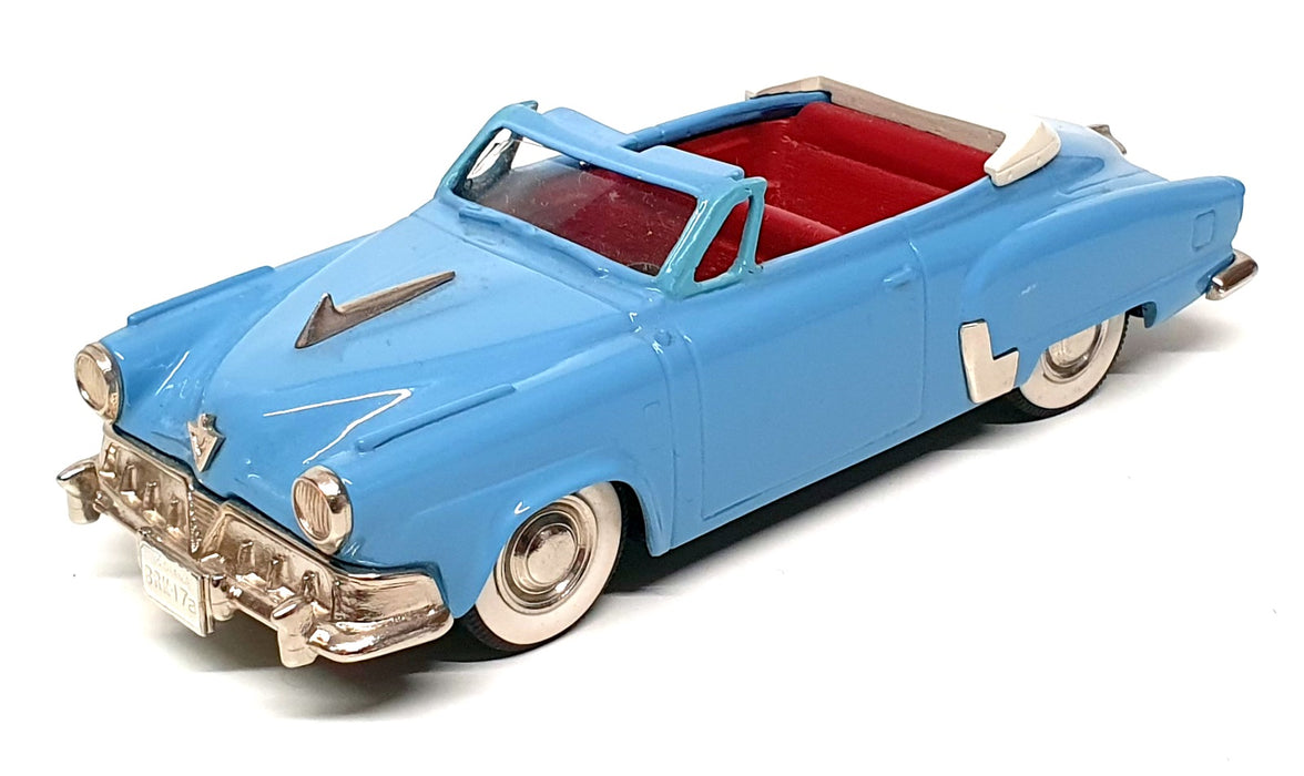 Brooklin 1/43 Scale BRK17X - 1952 Studebaker Commander Convertible - Blue