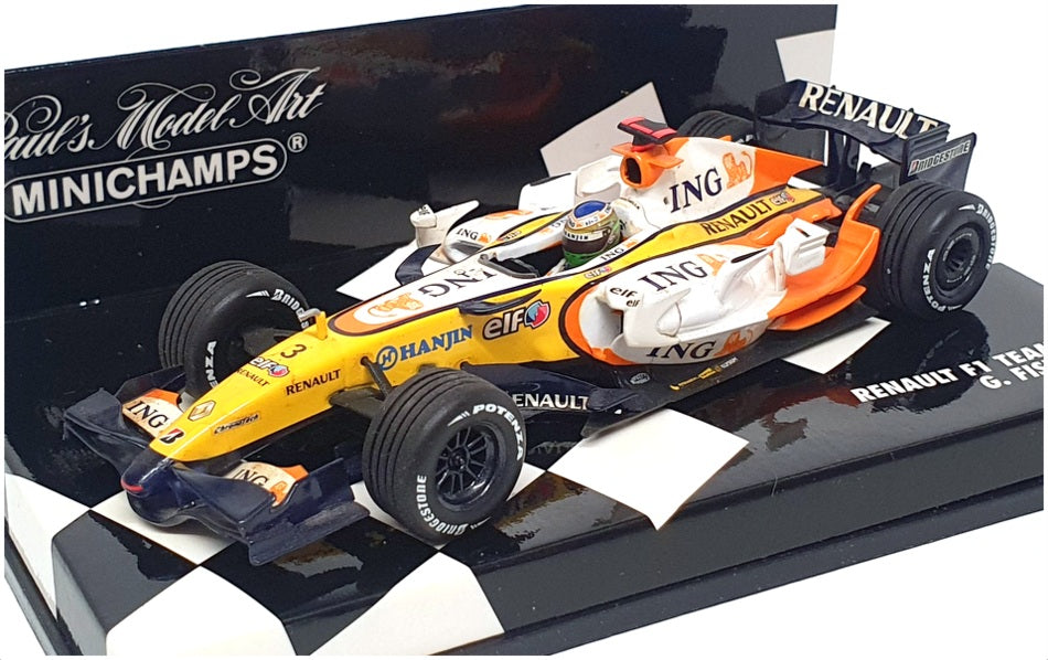 Minichamps 1/43 Scale 400 070003 - Renault F1 Team R27 G. Fisichella 2007