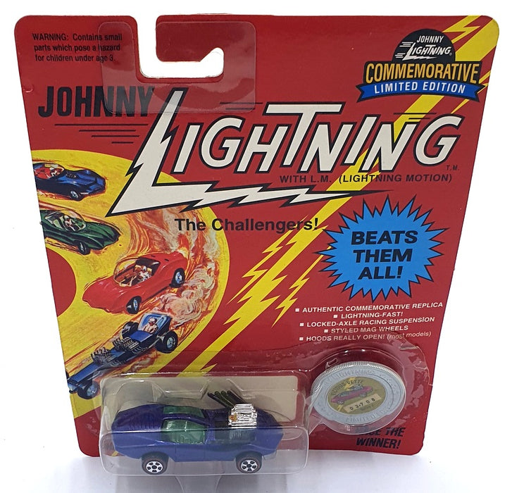 Johnny Lightning 1/64 Scale 100-200 - The Challengers Vicious Vette - Purple