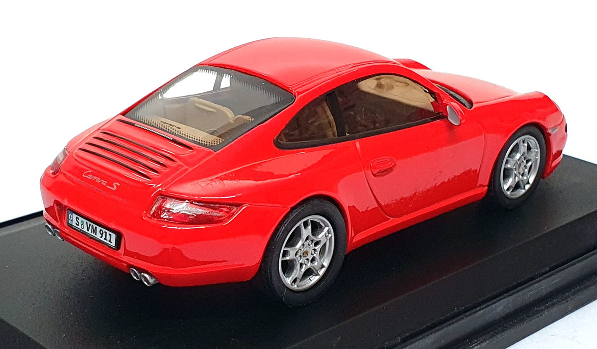 Hongwell 1/43 Scale Diecast HW911R - Porsche 911 Carrera S - Red