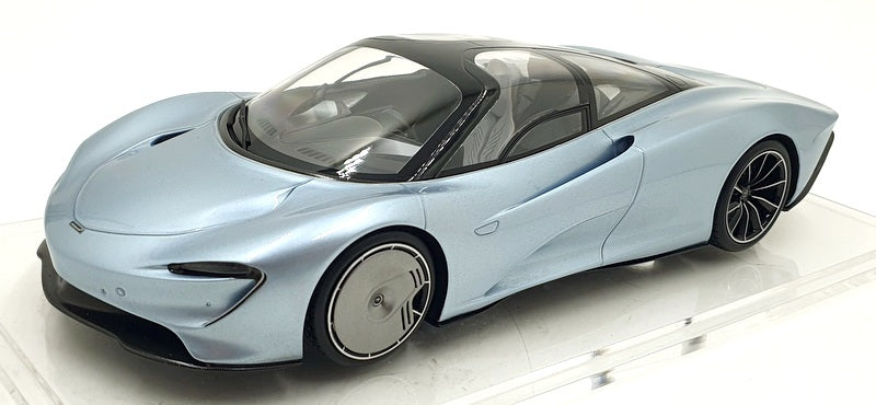 TSM Model 1/18 Scale 25425A - McLaren Speedtail - Light Blue