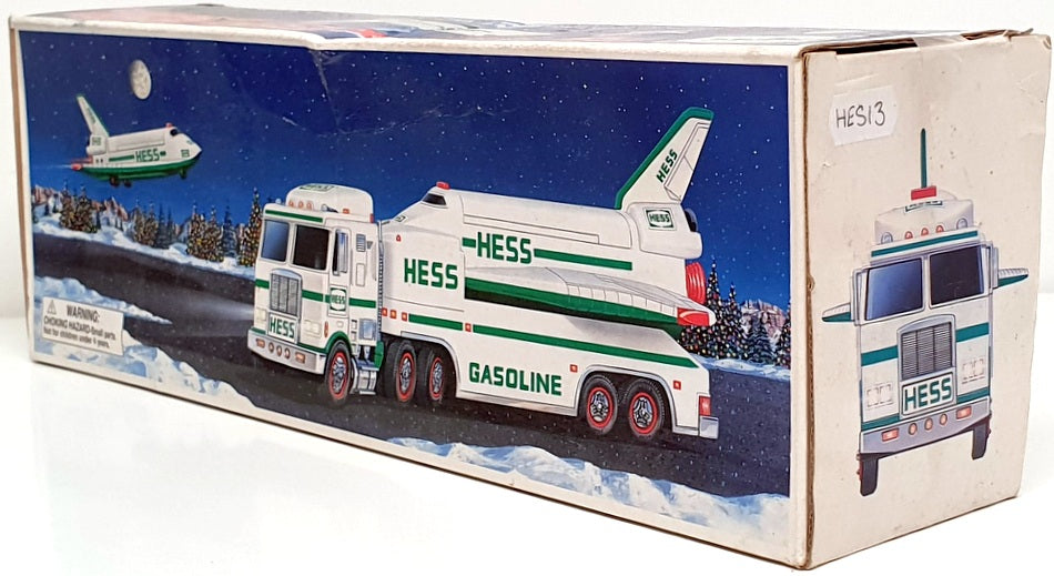 Hess Appx 32cm Long HES13 - Toy Truck & Space Shuttle With Satelite