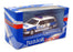 Cararama 1/43 Scale 210226J - Volvo 850 Polis Police Car - White/Blue