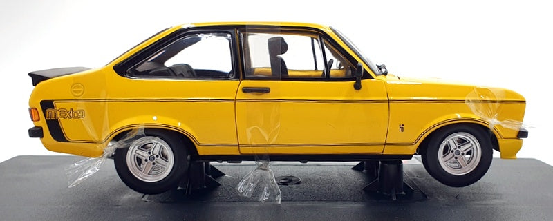 Sun Star 1/18 Scale 4632R - 1976 Ford Escort MKII RS Mexico - Signal Yellow