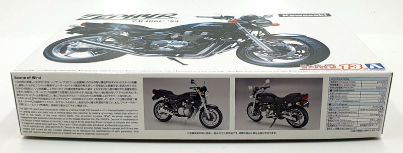 Aoshima 1/12 Scale Unbuilt Kit 63958 - 1989 Kawasaki ZR400C Zephyr Bike