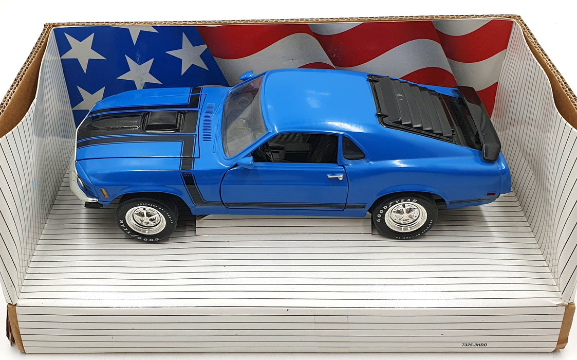 Ertl American Muscle 1/18 Scale 7325 - 1970 Boss Mustang with Shaker Hood