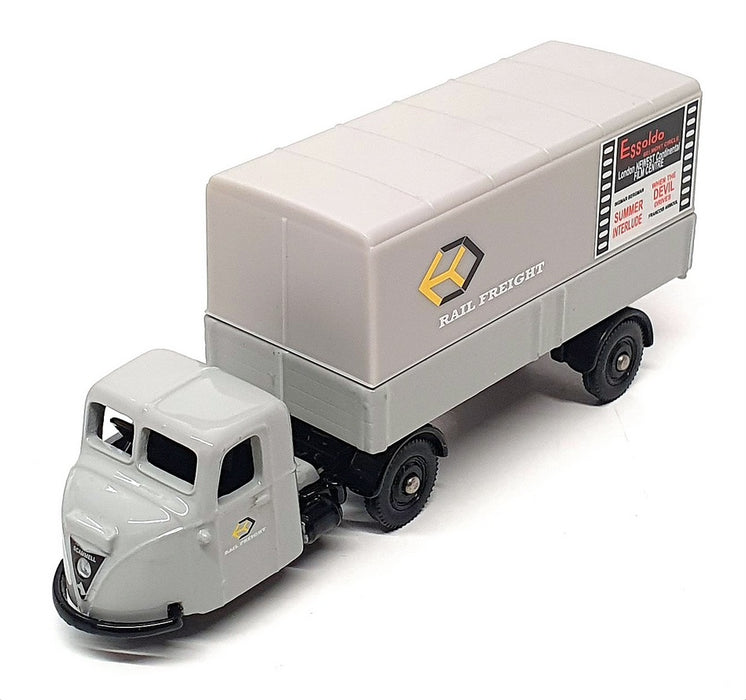 Lledo 1/76 Scale DG148009 - Scammell Scarab Van Trailer (Railfreight) Grey