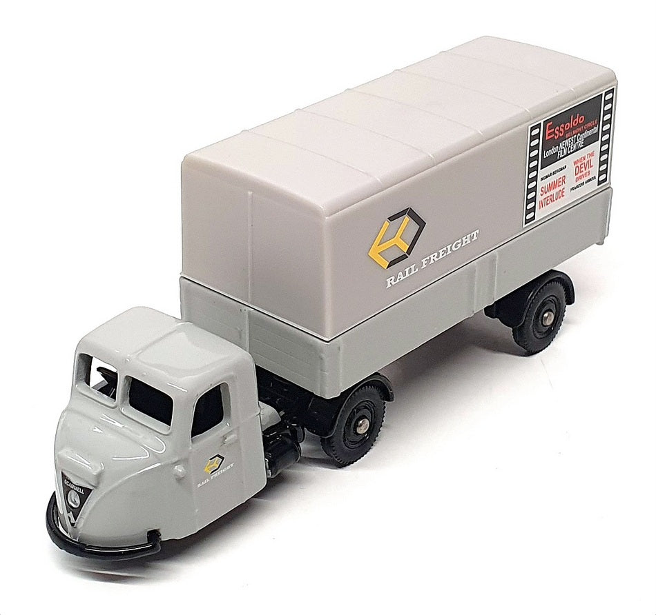 Lledo 1/76 Scale DG148009 - Scammell Scarab Van Trailer (Railfreight) Grey