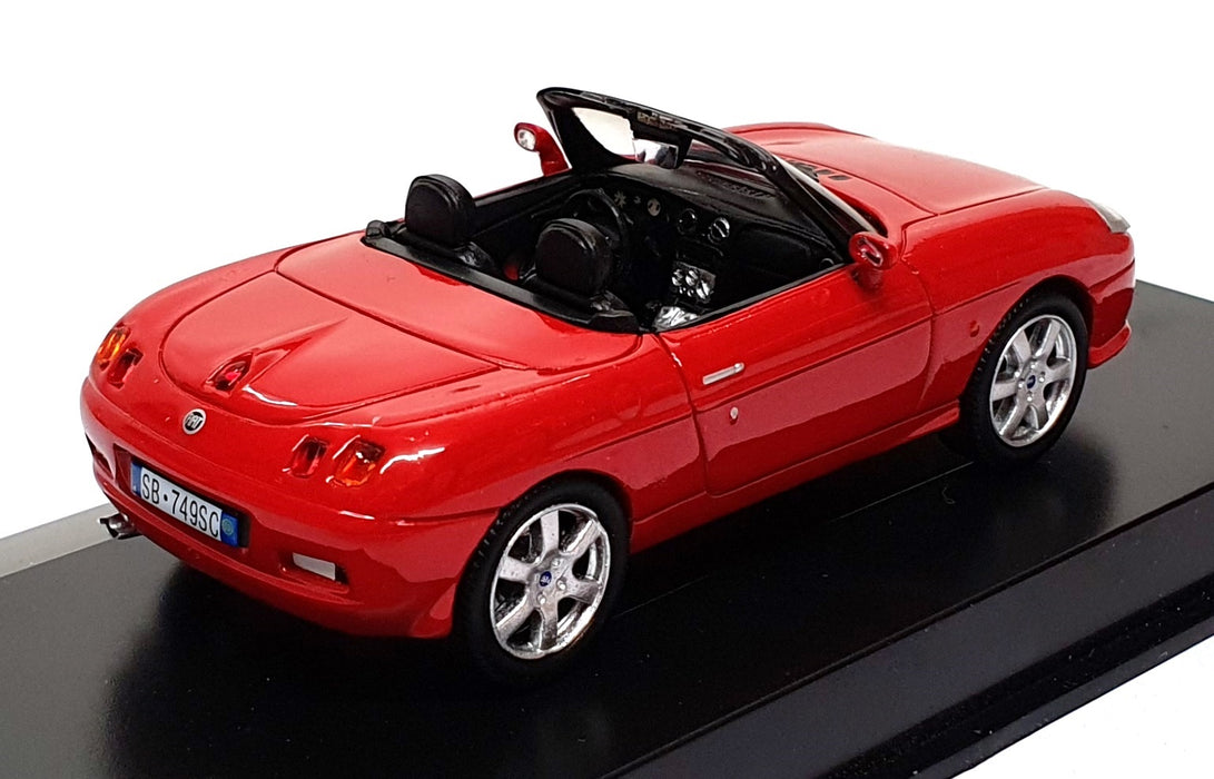 Edison Giocattoli 1/43 Scale 803721 - 2003 Fiat Barchetta Palinuro - Red