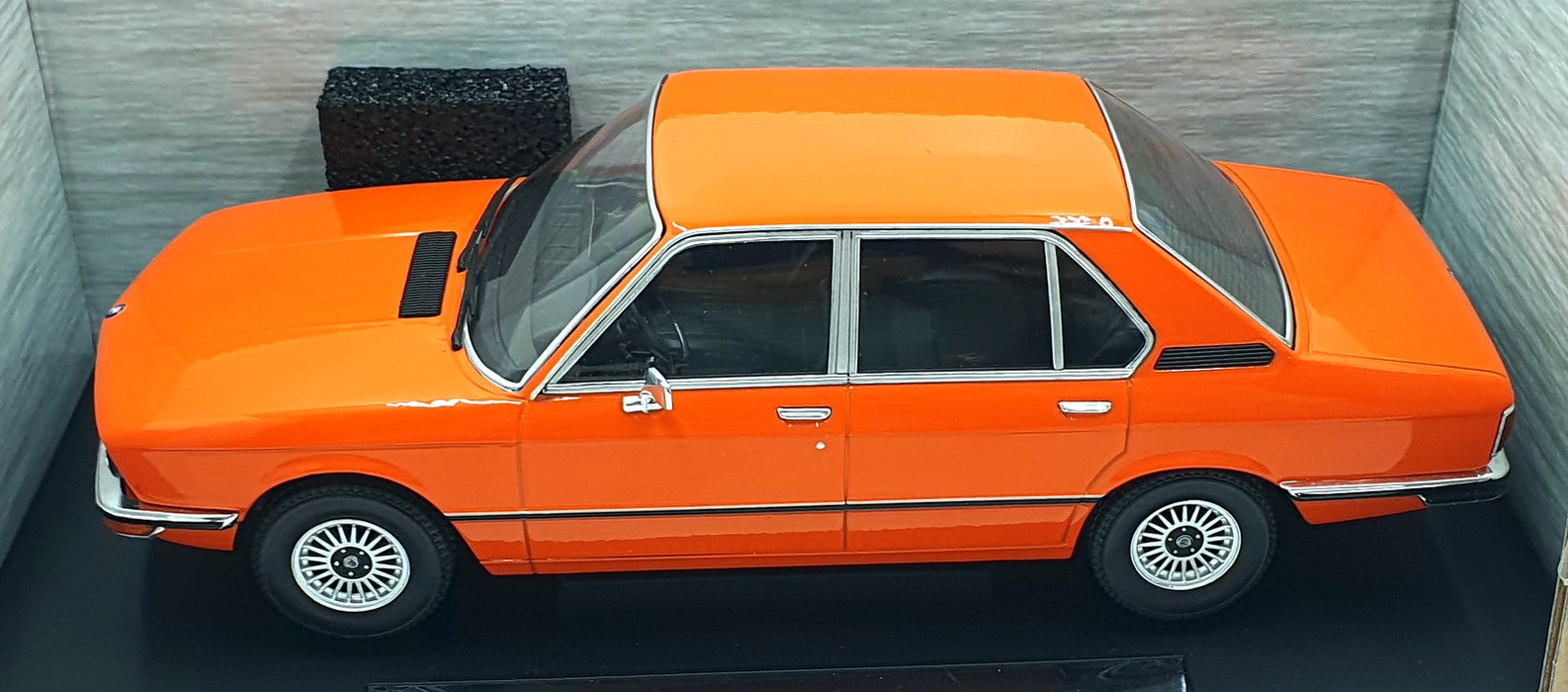 Model Car Group 1/18 Scale MCG18540 - 1974 BMW 5-Series (E12) - Orange