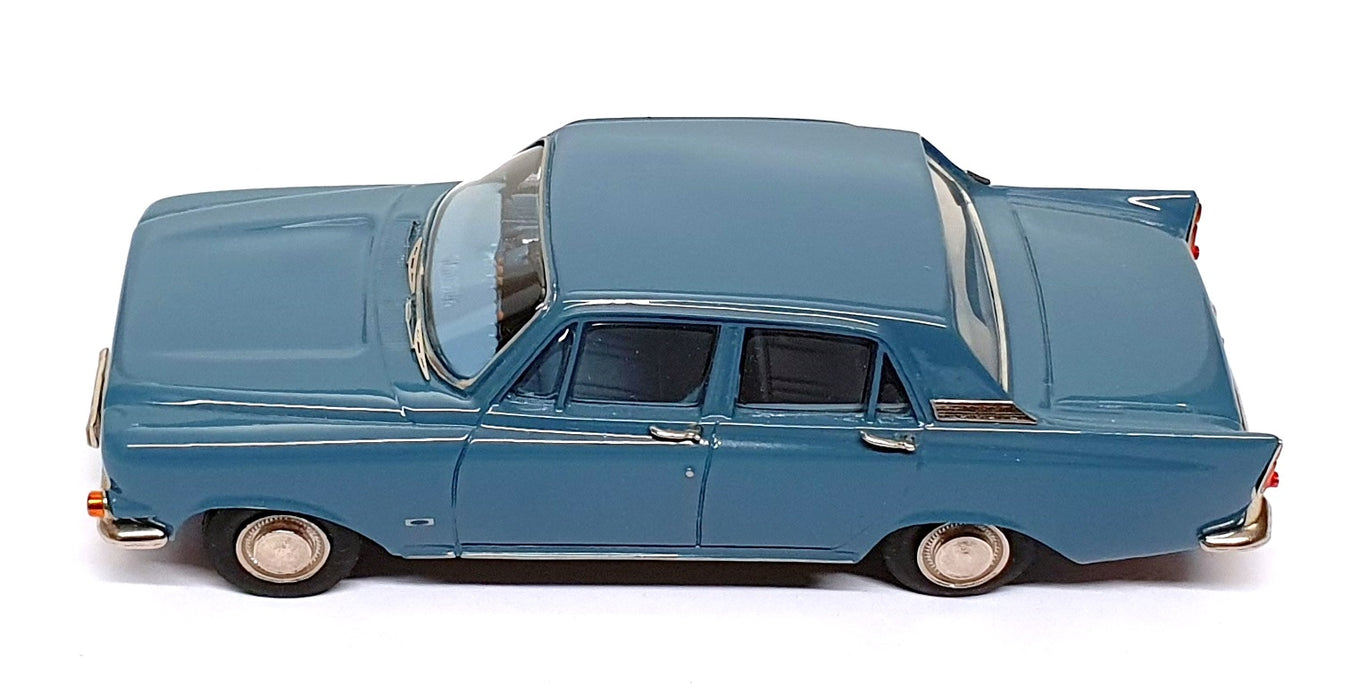 Crossway Models 1/43 Scale CM09 - Ford Zephyr Mk3 Saloon - Aqua Blue