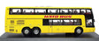 Creative Master 1/76 Scale JB4001 Mitsubishi Fuso Aero King Hato Bus - Yellow