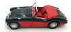 Kyosho 1/18 Scale Diecast 22426K - Austin Healey 3000 - Black/Red