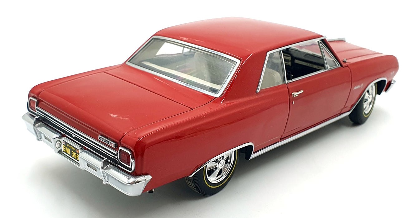 Exact Detail 1/18 Scale DC11226F - 1965 Chevrolet Chevelle Z16 - Red