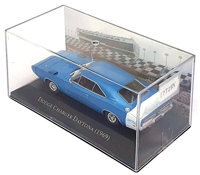 Altaya 1/43 Scale Diecast 17725K - 1969 Dodge Charger Daytona - Blue