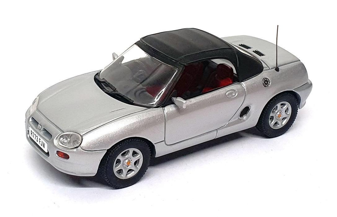 Eagle Collectibles 1/43 Scale 1074 - MGF 1.8i VVC Soft Top - Met. Lt. Grey