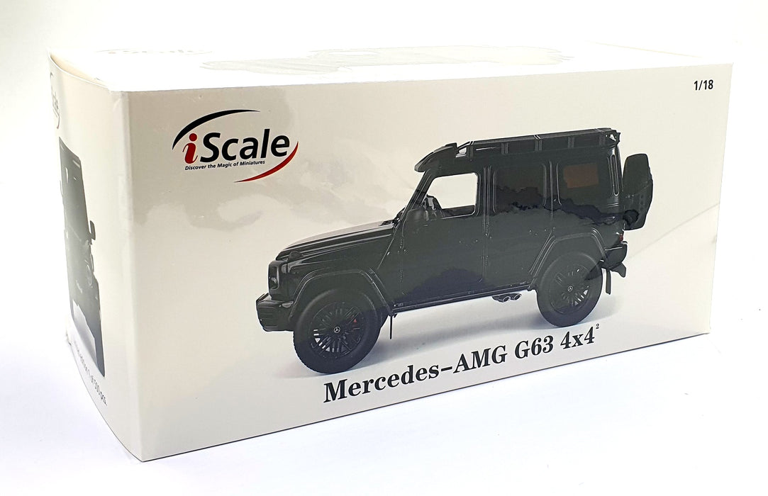 IScale 1/18 Scale Diecast 18314 - Mercedes-AMG G63 4x4 - Black