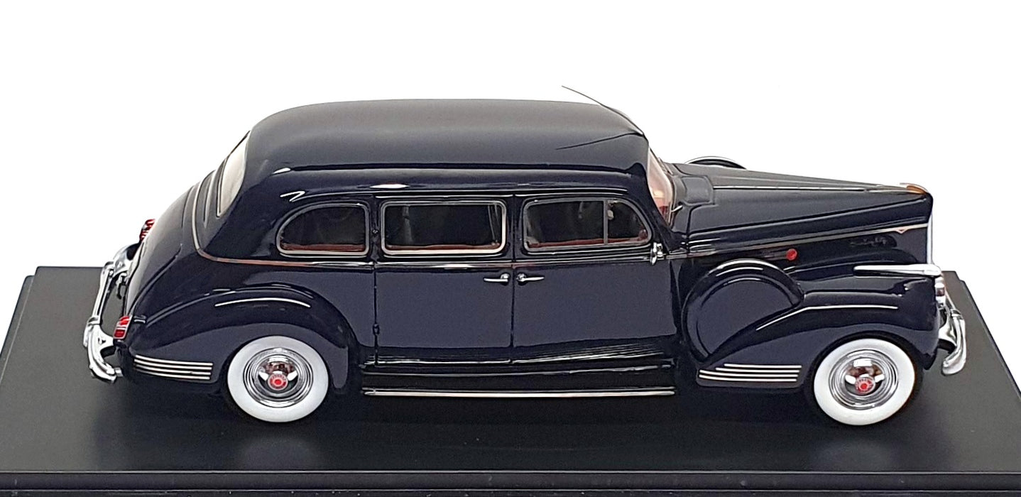 Esval Models 1/43 Scale EMUSPA43002A - 1941 Packard 180 7 Passenger Limo - Blue