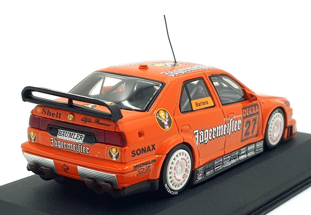 Minichamps 1/43 Scale 430 940127 - Alfa Romeo 155 V6 TI #27 1994 Jagermeister