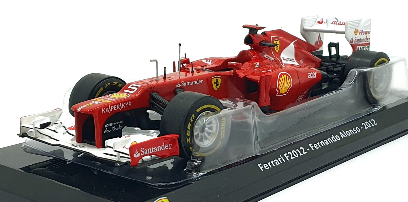 Altaya 1/24 Scale Diecast AT2001Q - F1 Ferrari F2012 #5 Fernando Alonso 2012