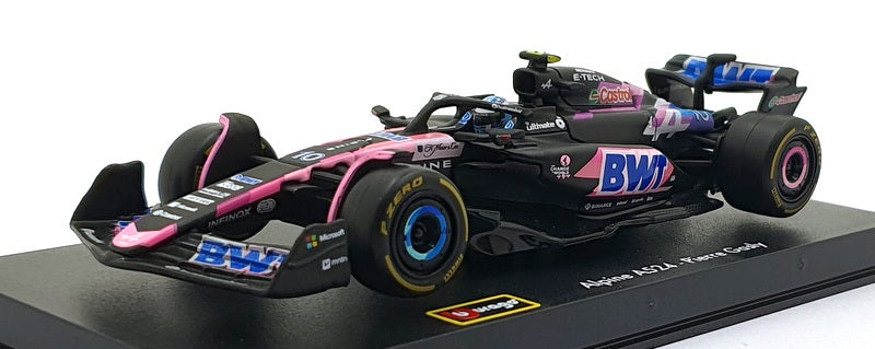 Burago 1/43 Scale 18-38220 - Alpine F1 Team A524 #10 - Pierre Gasly