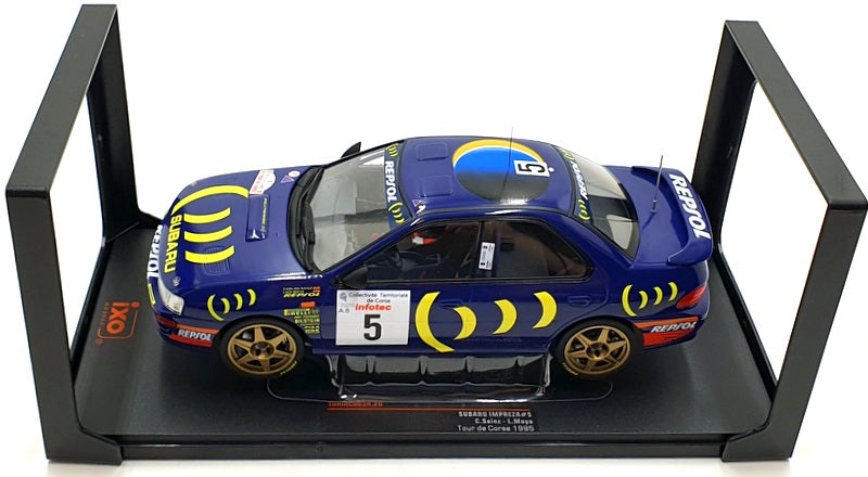 Ixo 1/18 Scale 18RMC063A Subaru Impreza 555 #5 Winner 1995 Sainz