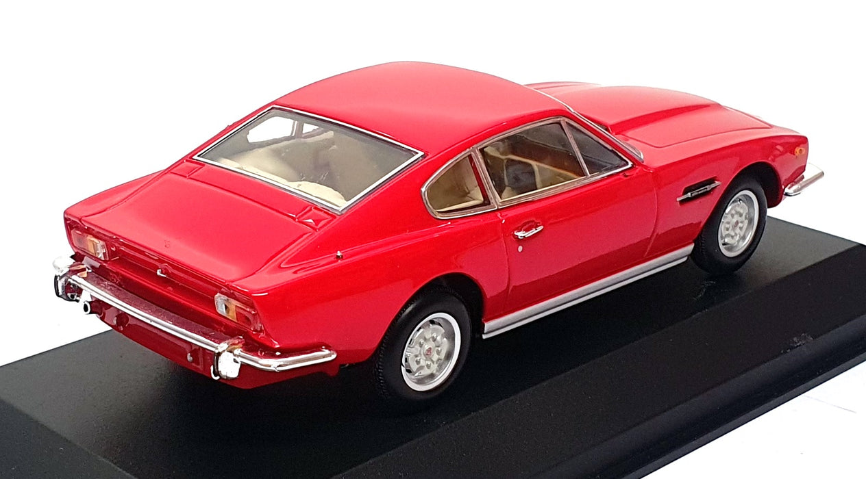 Minichamps 1/43 Scale 400 137721 - 1987 Aston Martin V8 Coupe - Red