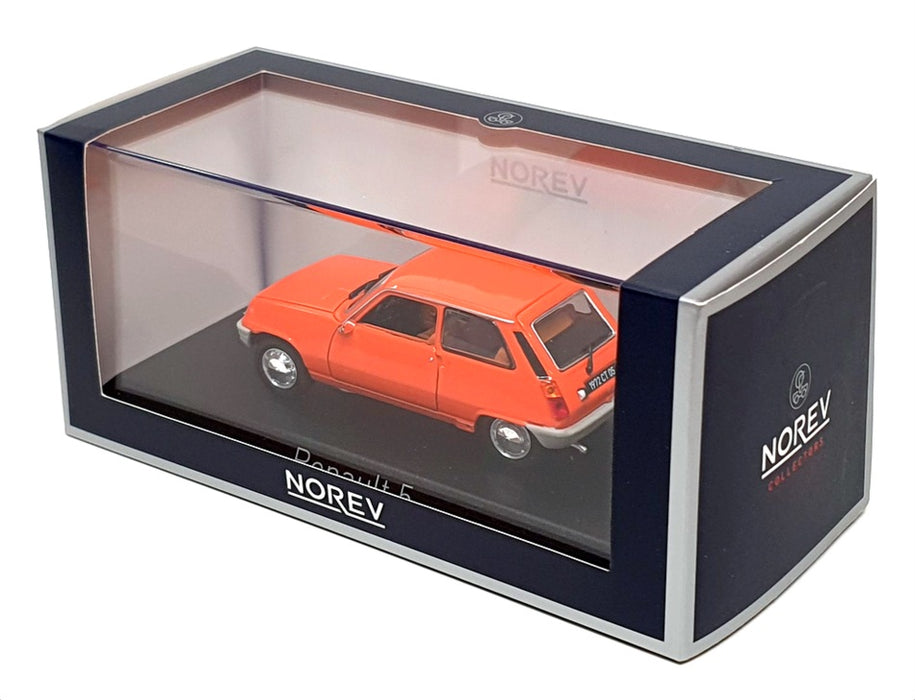 Norev 1/43 Scale Diecast 510530 - 1972 Renault 5 - Orange