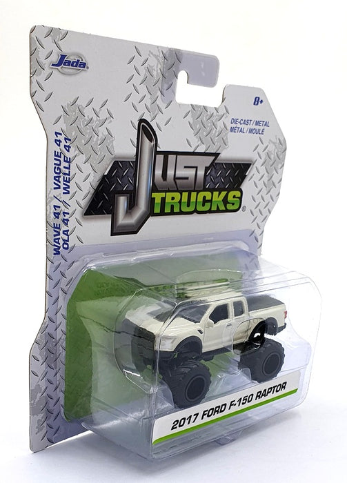Jada Just Trucks 1/64 Scale 14020 - 2017 Ford F-150 Raptor - White