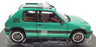 Norev 1/18 Scale Diecast 184847 Peugeot 205 GTi 1.9 Griffe Windowroof 1991 Green