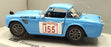 Revell 1/18 Scale Diecast 08873 - Triumph TR4 Rallye #155 - Light blue