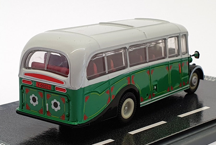 Corgi 1/76 Scale OM42601 - Bedford OB Coach Malta - Green/Grey