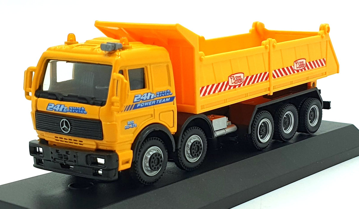 Cararama 1/60 Scale 100005 - Mercedes-Benz Construction Truck 24hr Power Team