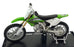 Maisto 1/18 Scale 04045 - Kawasaki KX 250F Motorbike - Green/White