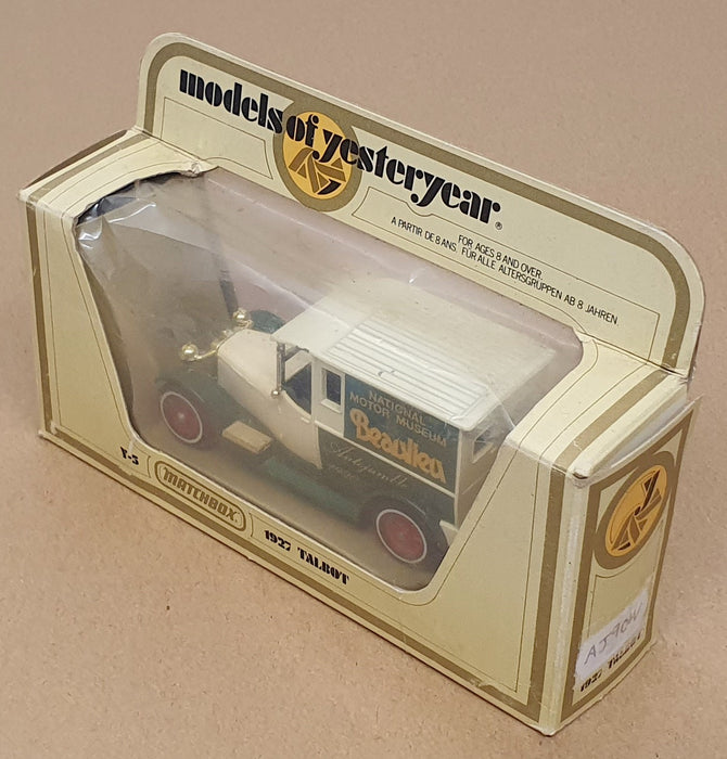Matchbox AJ90W - 1927 Talbot Van Beaulieu Autojumble 1990 REWORKED