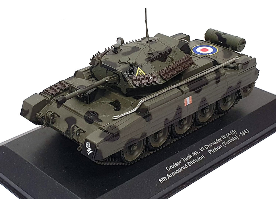 Altaya 1/43 Scale A3248 - Cruiser Tank Mk.VI Crusader III A15 Tunisia 1943