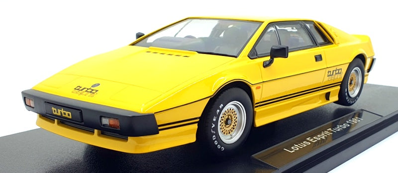 KK Scale 1/18 Scale KKDC181195 - 1981 Lotus Esprit Turbo - Yellow